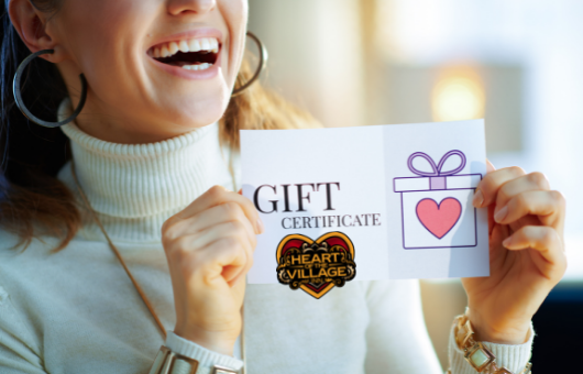 Gift Certificates - Heart of the Village B&B