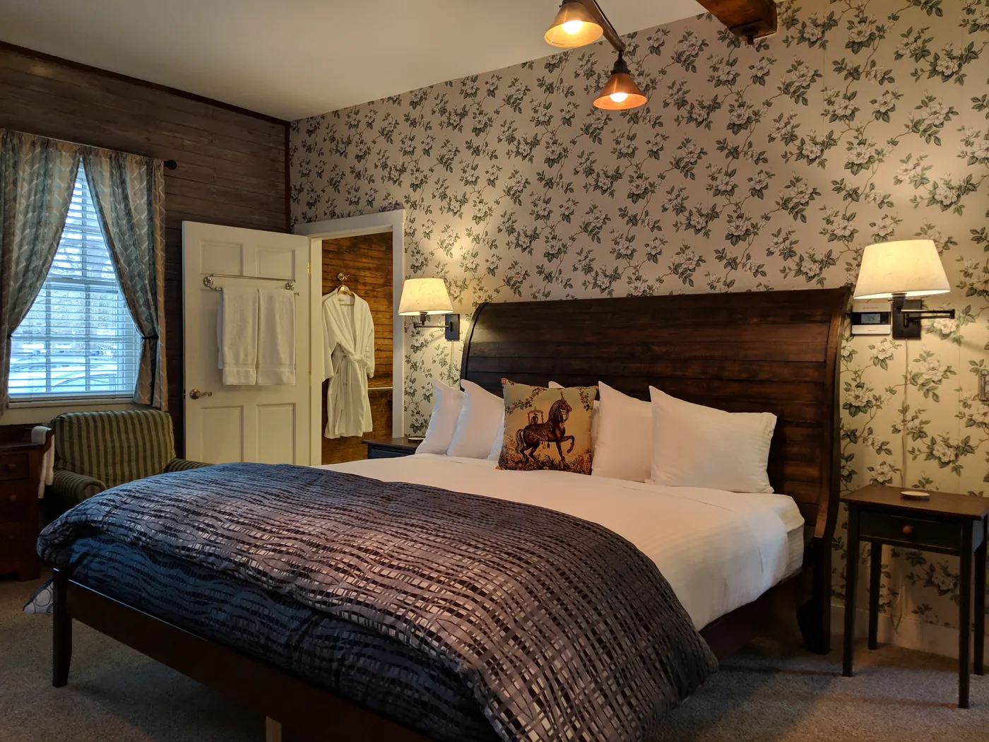 Barstow Room at Heart of the Village Inn in Shelburne Vermont