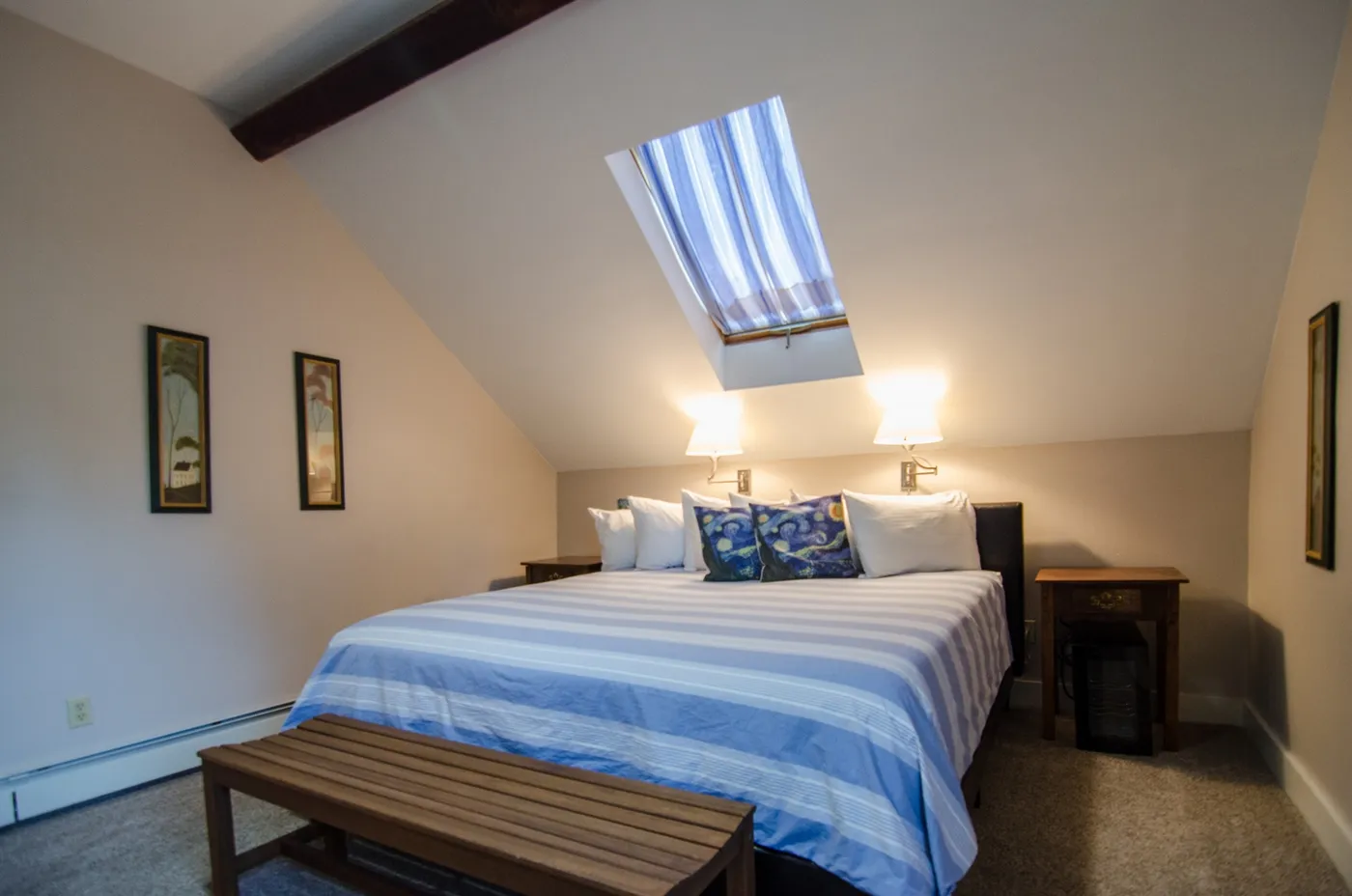 Fletcher Room at Heart of the Village Inn in Shelburne Vermont — gallery image 2